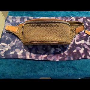 Authentic Coach Fannie Pack